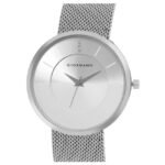 giordano white men mesh metal watch gd-1166-11