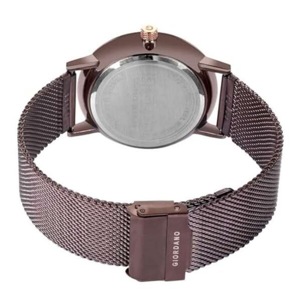 giordano silver pair mesh metal watch gd-1172-seta-33