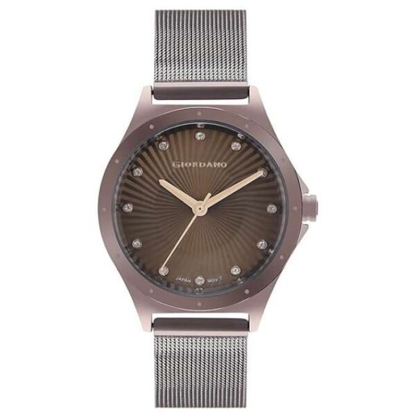 giordano gun women mesh metal watch gd-2045-11