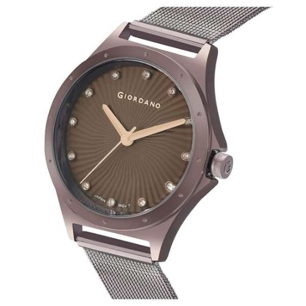 giordano gun women mesh metal watch gd-2045-11