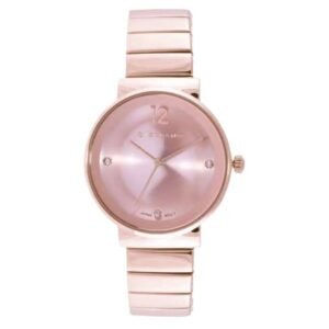 giordano rosegold women metal watch gd-2097-11