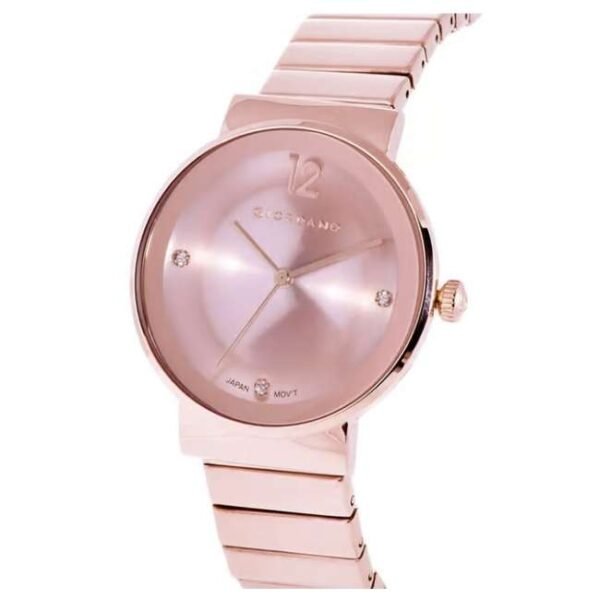 giordano rosegold women metal watch gd-2097-11