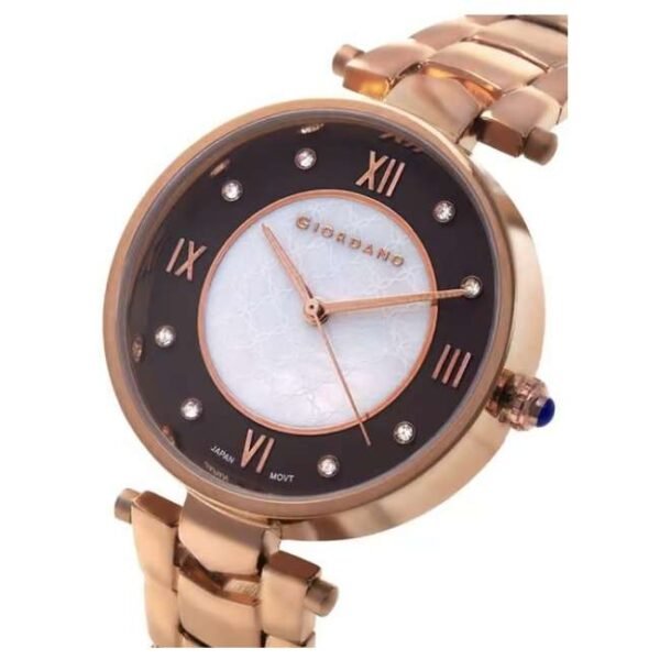 giordano rosegold women metal watch gd-4032-33