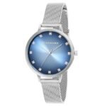 giordano brown women mesh metal watch gd-4208-11