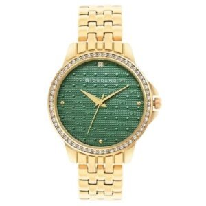 giordano brown women mesh metal watch gd-4209-11