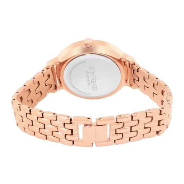 giordano rose gold women mesh metal watch gd-4210-55