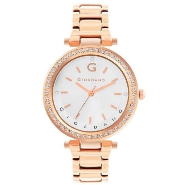 giordano white women mesh metal watch gd-4212-33
