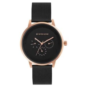 giordano white silver men mesh metal watch gd-50005-33