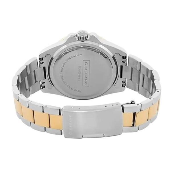 giordano silver gold men mesh metal watch gd-50006-55