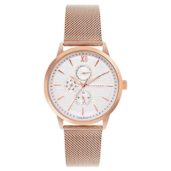 giordano silver men mesh metal watch gd-50008-44