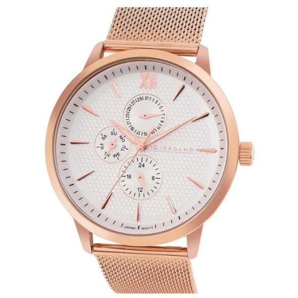 giordano silver men mesh metal watch gd-50008-44