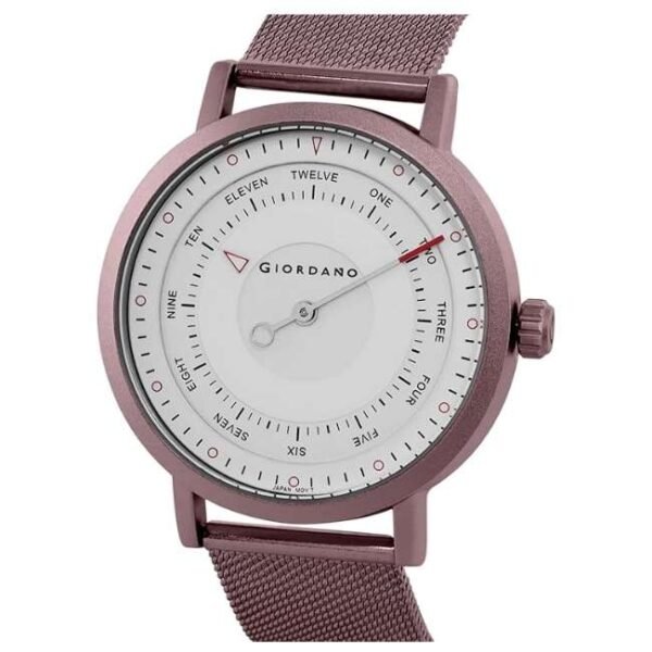 giordano white silver men mesh metal watch gd-50009-22