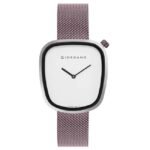 giordano white women mesh metal watch gd-60006-22