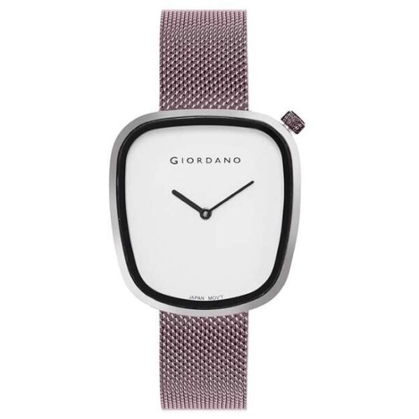 giordano white women mesh metal watch gd-60006-22