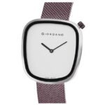 giordano white women mesh metal watch gd-60006-22