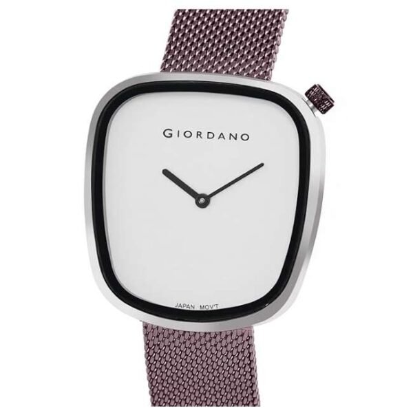 giordano white women mesh metal watch gd-60006-22