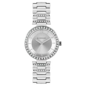 giordano silver women metal watch gd4051-11