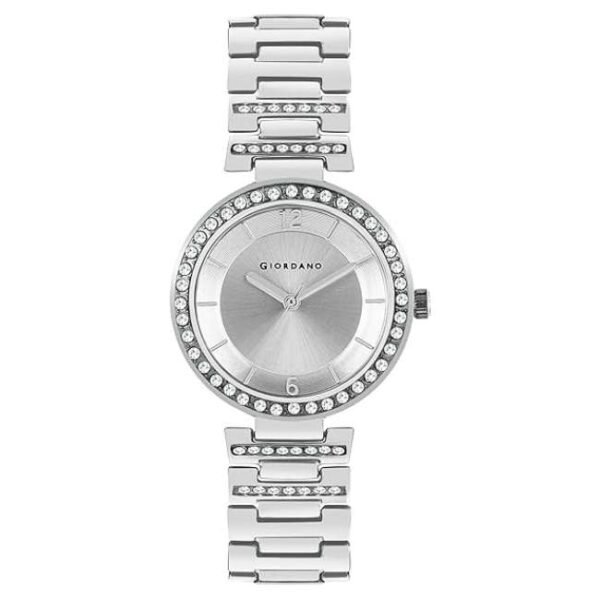 giordano silver women metal watch gd4051-11