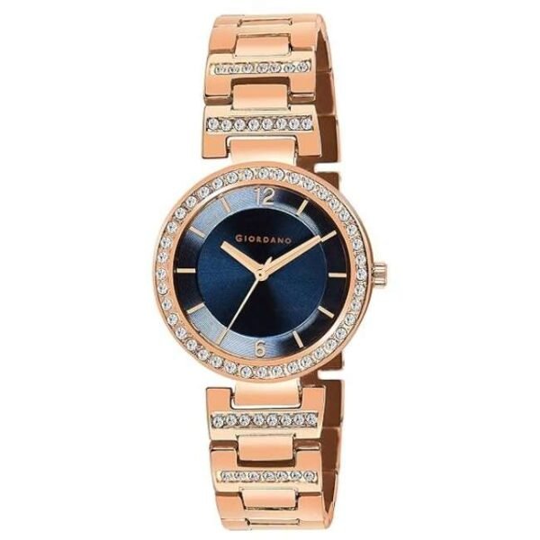 giordano blue women metal watch gd4051-44