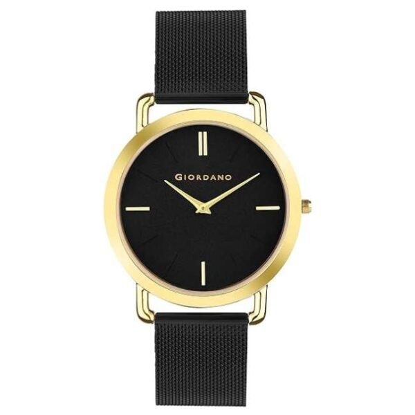 giordano black men metal watch gd4057-22