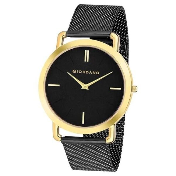 giordano black men metal watch gd4057-22