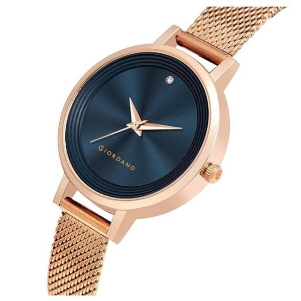 giordano blue women mesh metal watch gd4067-44