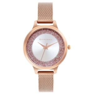 giordano silver women mesh metal watch gd4071-22