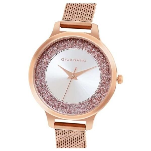 giordano silver women mesh metal watch gd4071-22