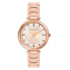 giordano silver women stainless steel watch gd4207-22