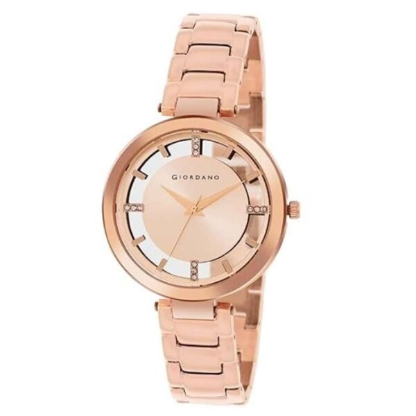 giordano silver women stainless steel watch gd4207-22