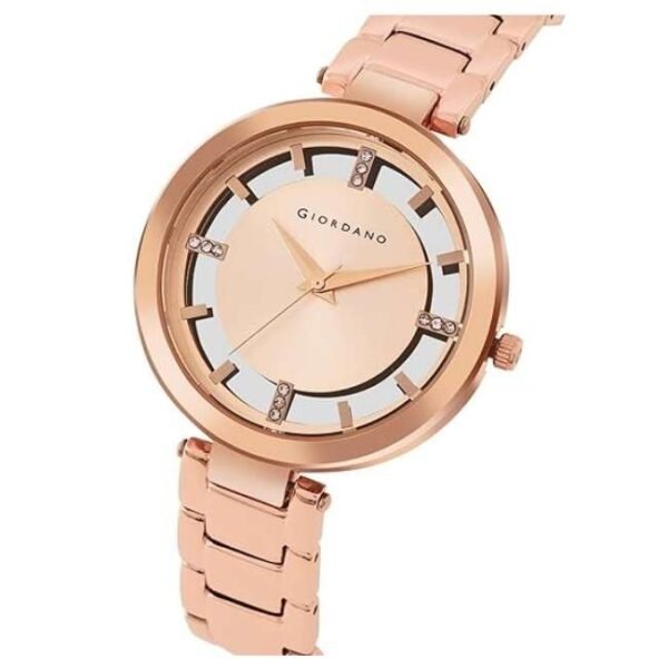 giordano silver women stainless steel watch gd4207-22