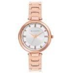 giordano rosegold women stainless steel watch gd4207-33