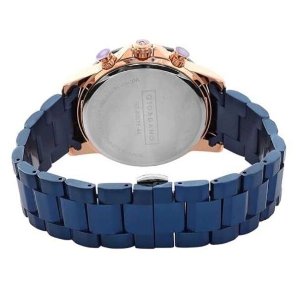 giordano blue men metal watch gz-50036-44