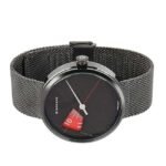 giordano black men mesh metal watch gz-50050-11