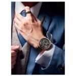 giordano black men mesh metal watch gz-50056-22