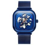 giordano blue men stainless steel watch gz-50081-33