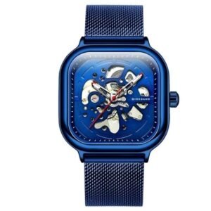 giordano blue men stainless steel watch gz-50081-33