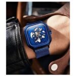 giordano blue men stainless steel watch gz-50081-33