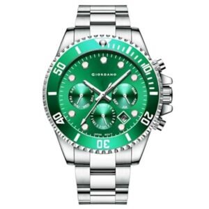 giordano green men stainless steel watch gz-50085-11