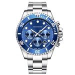 giordano blue men stainless steel watch gz-50085-33