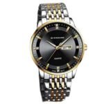 giordano black men stainless steel watch gz-50086-22