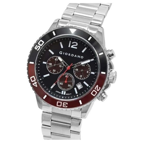 giordano brown men stainless steel watch gz-50091-33