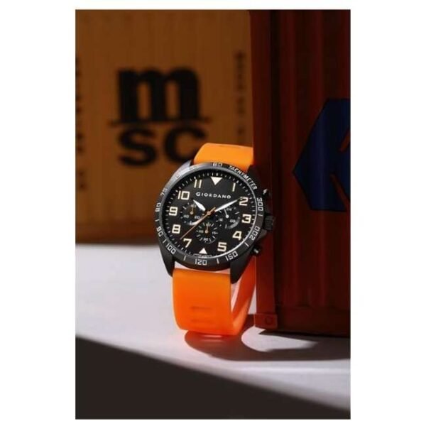 giordano brown men silicone watch gz-50092-01