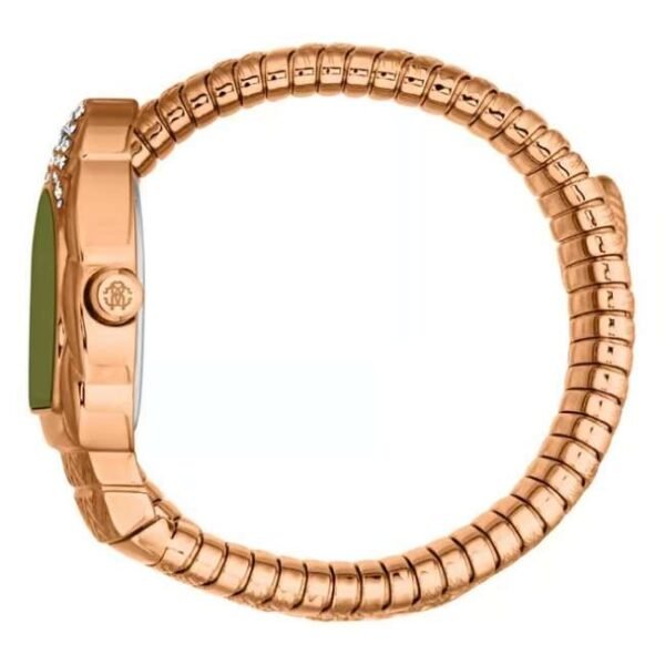 Roberto Cavalli Aurora Quartz Women RC5L133M0055 – Olive Dial Watch