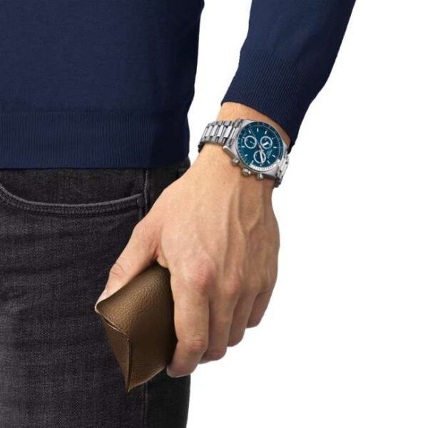 Tissot PR516 Chronograph Blue Dial - T1494171104100