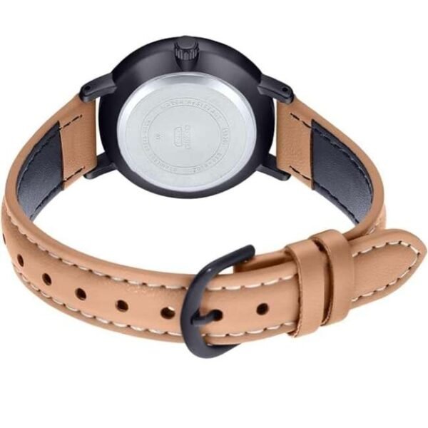 Casio Enticer Leather Beige Women Watch A2000