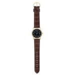 Casio Enticer Leather Brown Men Watch A2313