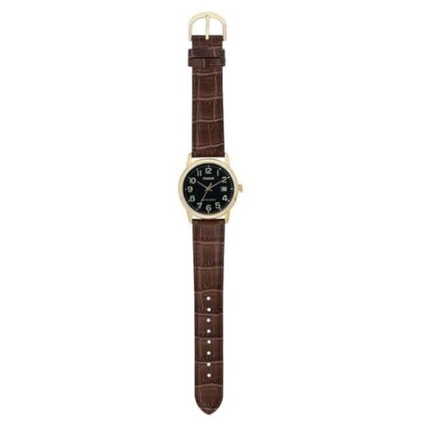 Casio Enticer Leather Brown Men Watch A2313