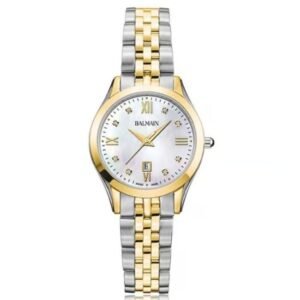 Balmain Classic R Stainless Steel Two Tone Women Watch B41123185