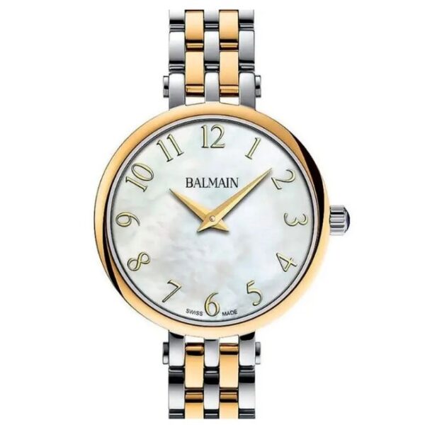 Balmain Sedira Stainless Steel Two Tone Men Watch B42923984